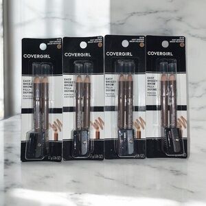 🖤 COVERGIRL Easy Breezy Brow Pencil Bundle | 510 Soft Brown